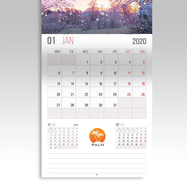 9x12 Calendars