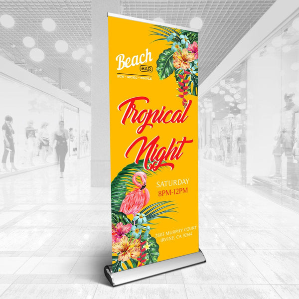 Deluxe Single Sided Retractable Banner Stands