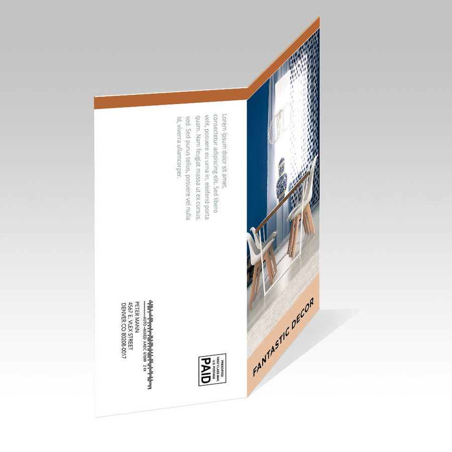 Direct Mail Half Fold Flyers and Brochures