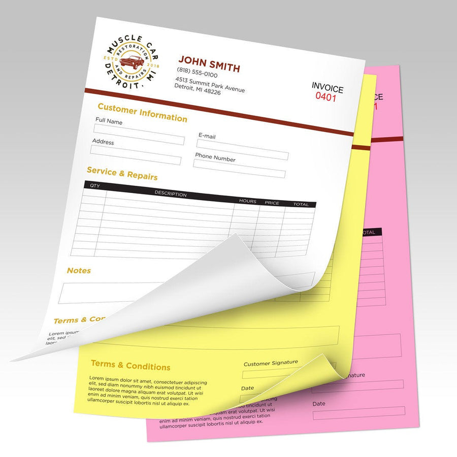 3 Part Forms w Variable Numbering