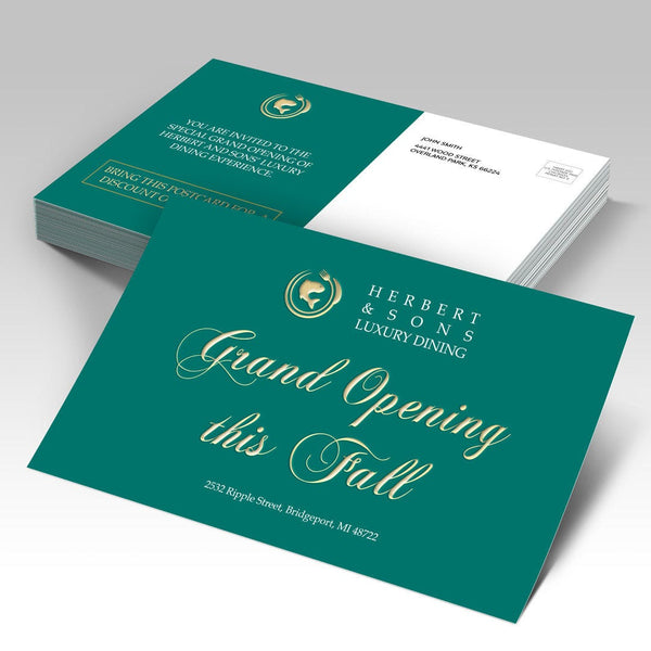 Dual Raised Postcards