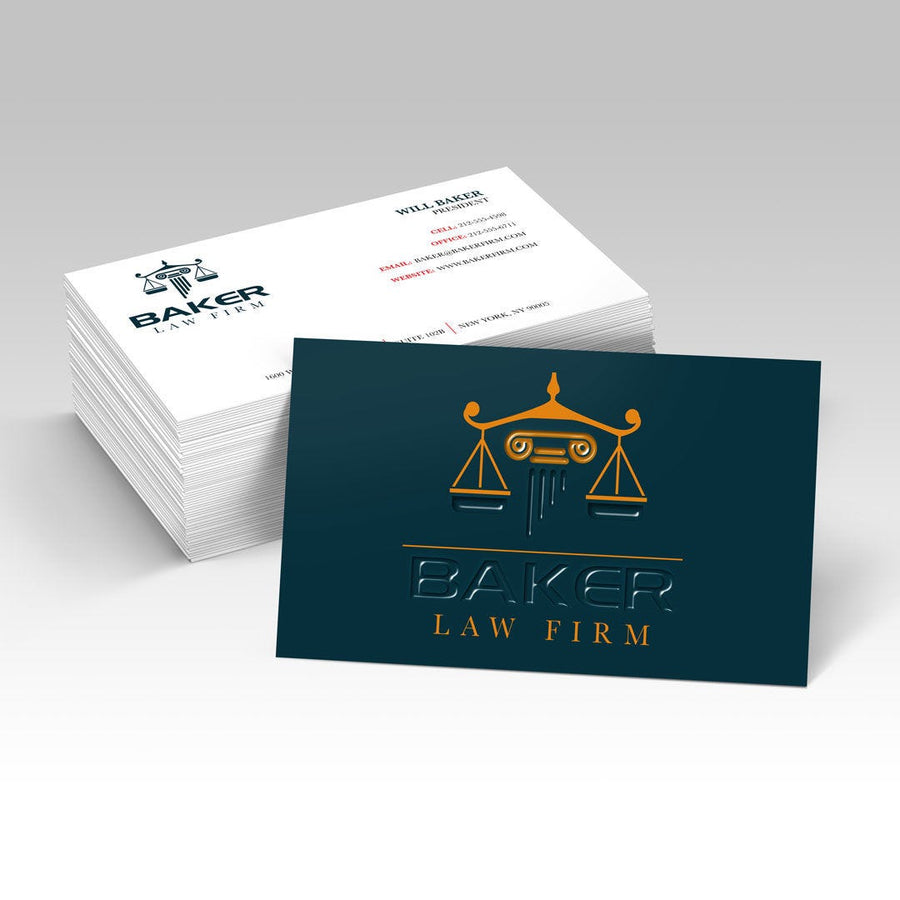 Raised Spot Uv Business Cards