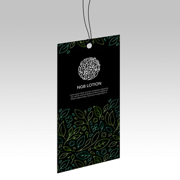 Dual Raised Hang Tags